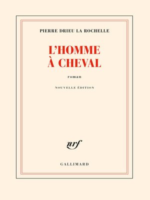 cover image of L'Homme à cheval
